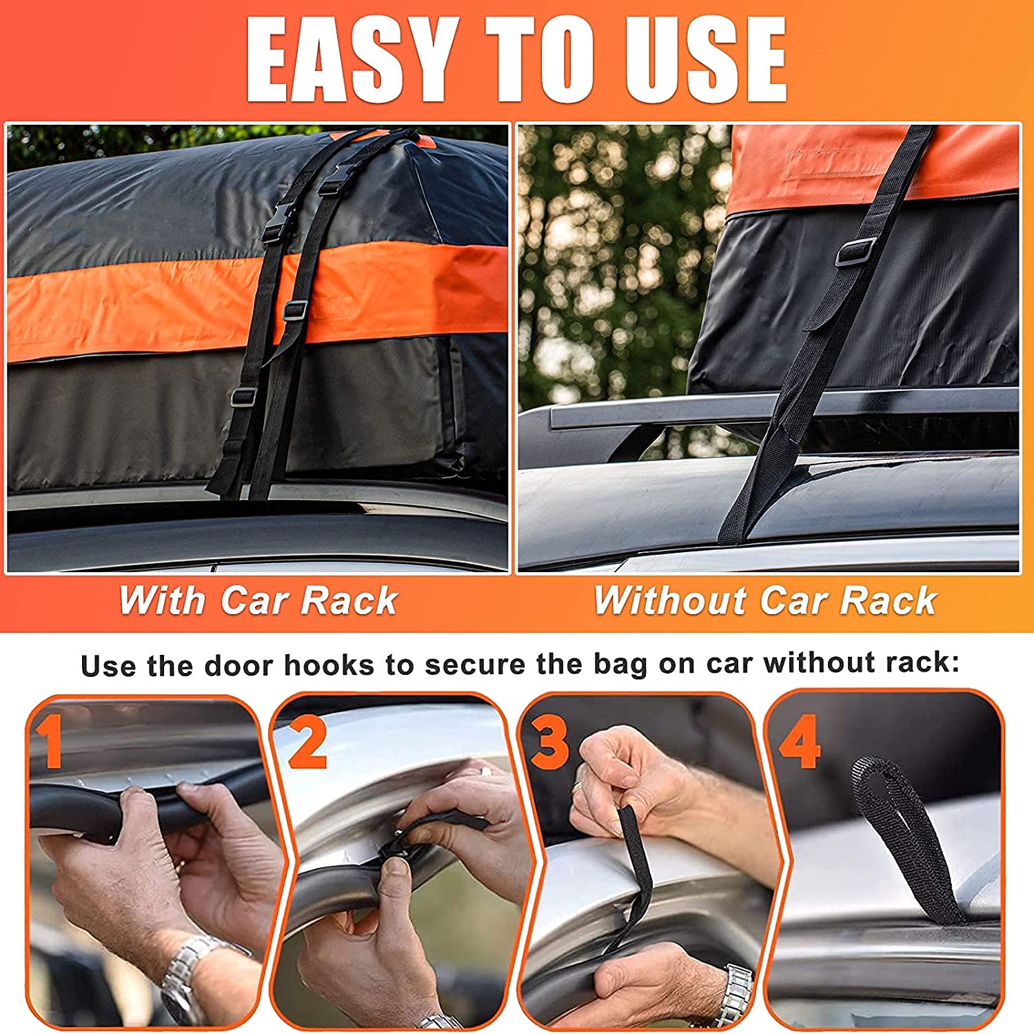 China 10322 15 Cubic Feet Car Rooftop Cargo Carrier Bag Soft Roof Top