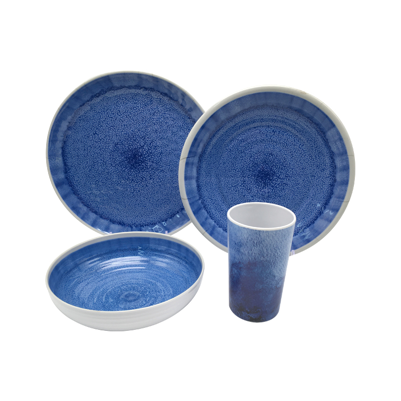 Wholesale Wholesale Durable Melamine Dubai Dinnerware Set Home Ware