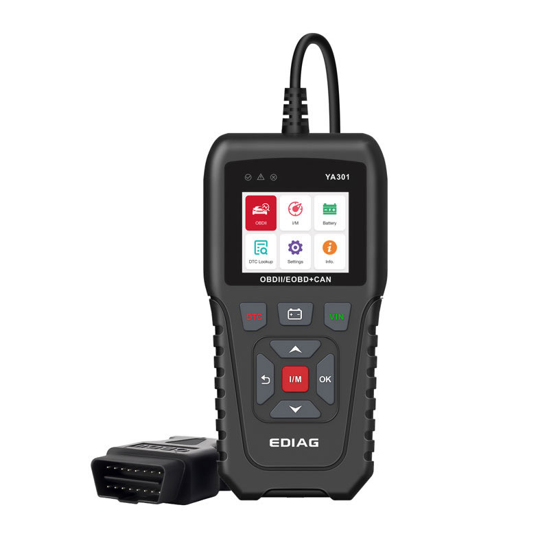 OBD2 Code Reader YA301 Code Reader OBDII/EOBD one-key VIN Read Battery Test