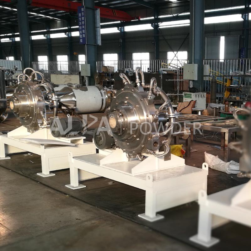MQPW Spiral Jet Mill ALPA Powder Technology