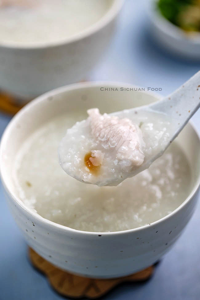 How to Make Congee (Rice Porridge) China Sichuan Food