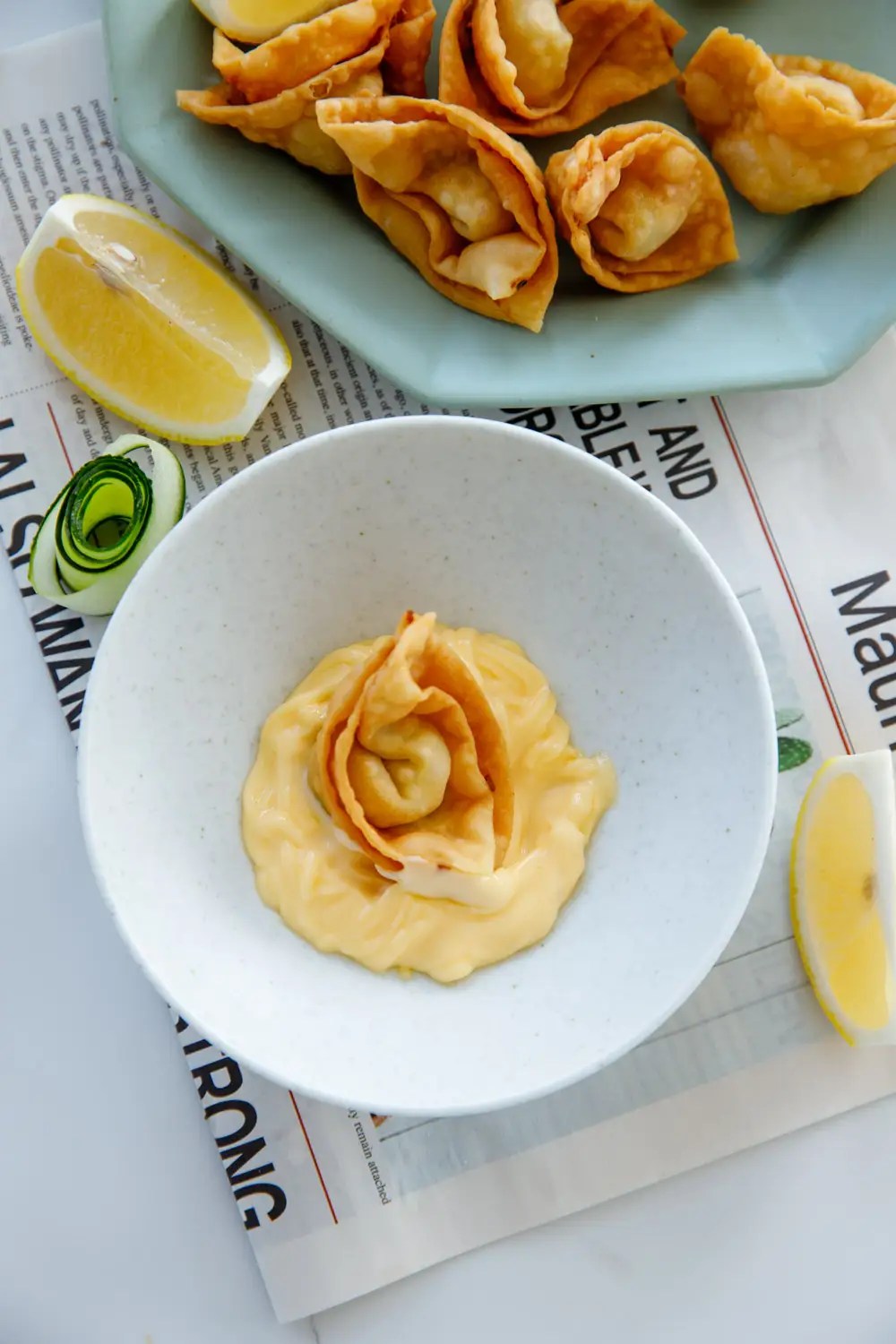 Deepfried Wontons China Sichuan Food