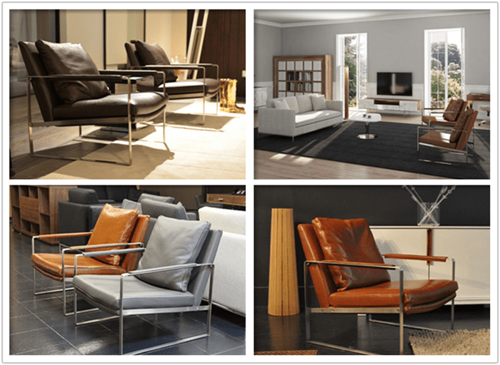 Zara Leather Lounge Chair Leather Chair Design1