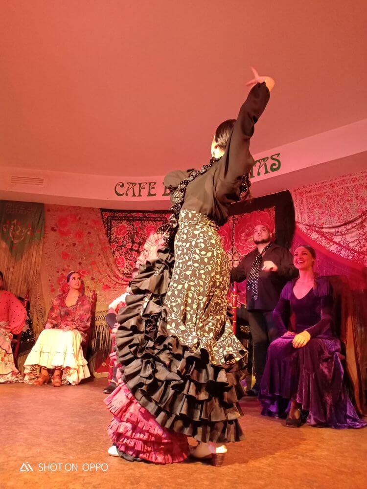 Espectaculo de flamenco en Madrid, Restarante Café de Chinitas