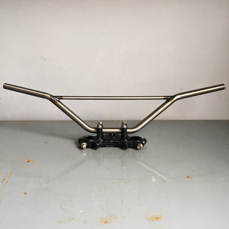 C&S Vintage MX Handlebars - Chin on the Tank – Motorcycle stuff in
