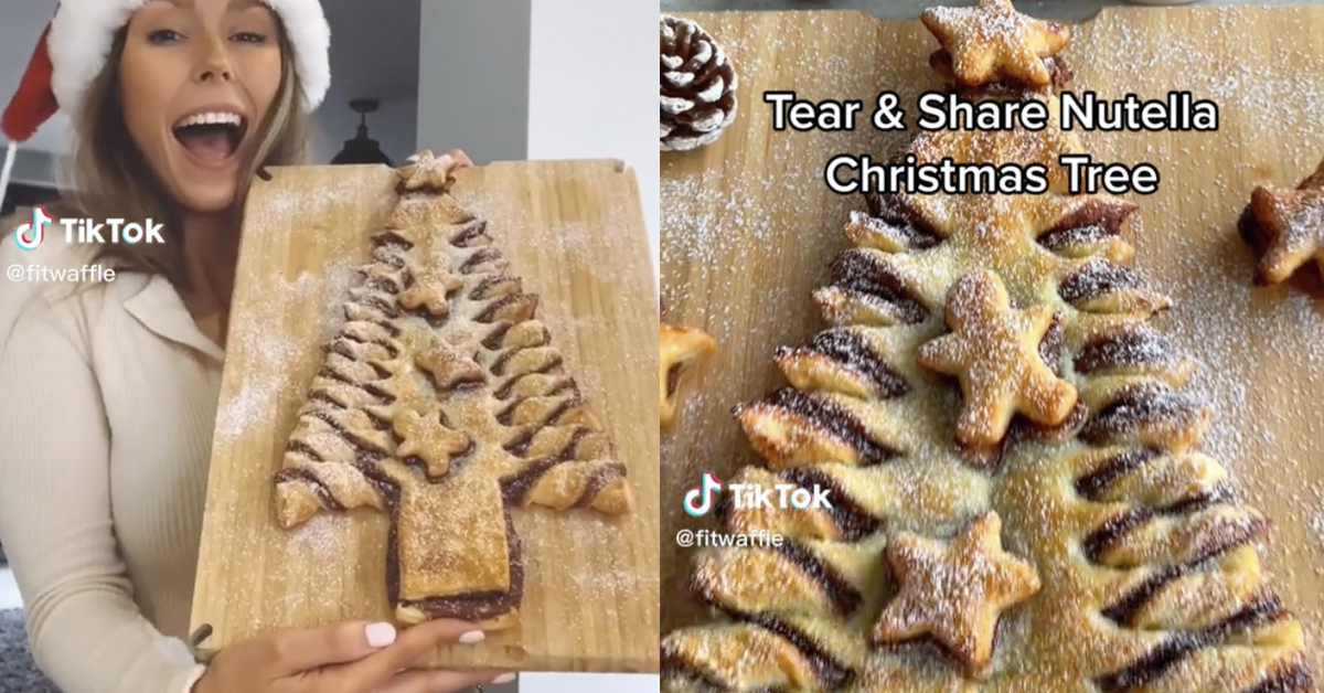 Move Over Christmas Cookies, Because Nutella Christmas Trees Are A