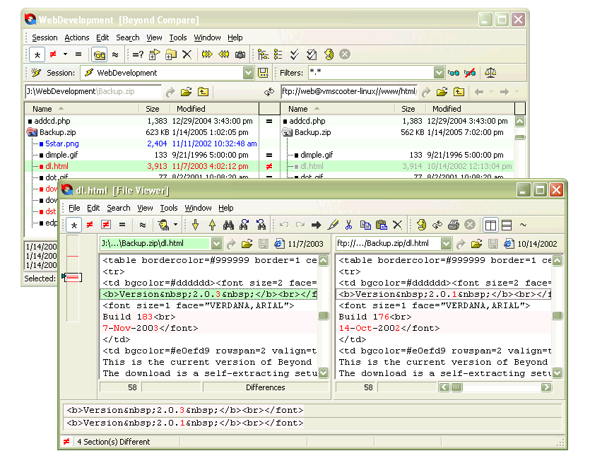 Beyond Compare Chipkin Automation Systems
