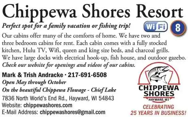 Chippewa Flowage Cabin Rental Chippewa Flowage Rental