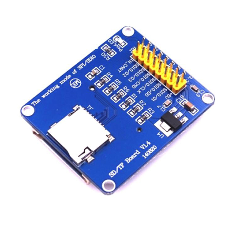 3.3V/5V Micro SD/ TF Dual Card Reader Module SPI/ SDIO Dual Mode Storage Board for Arduino AVR