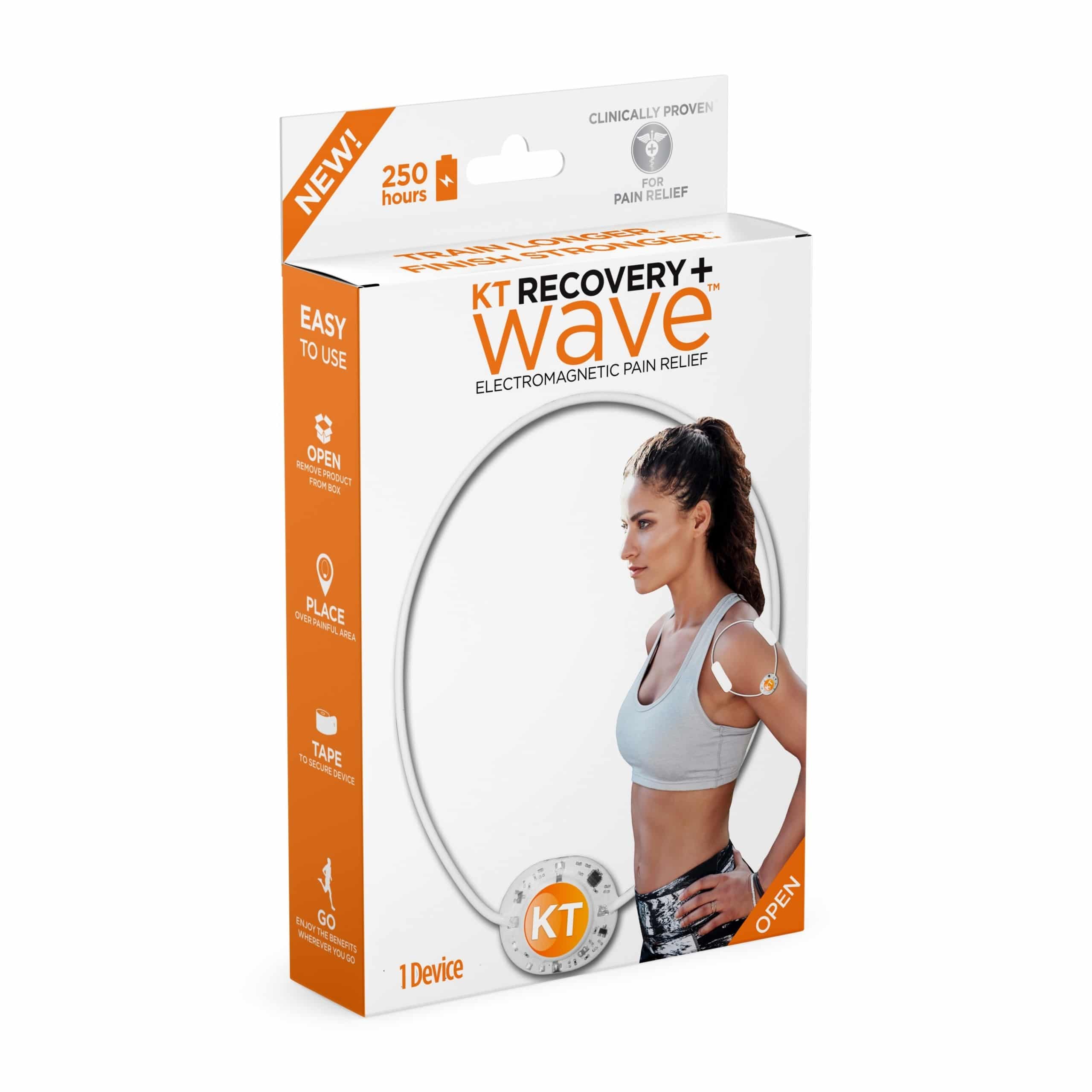 KT Tape launches KT Recovery+ Wave with shortwave therapy