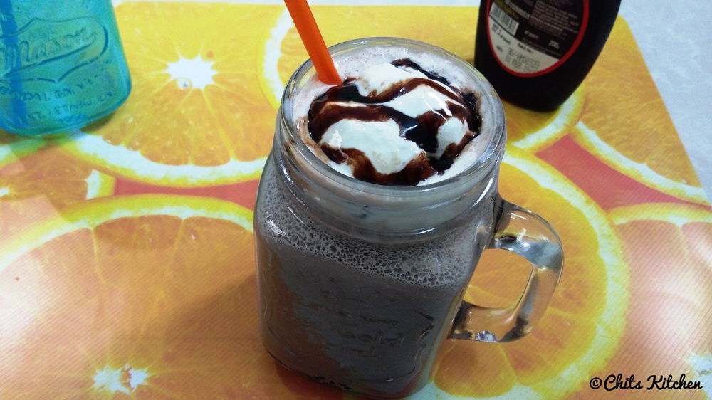 Chocolate Cold Coffee/How to make Chocolate Cold Coffee Chits Kitchen