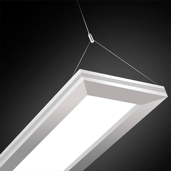 Commercial Linear Pendant Lighting LED Up / Down Panel Fixture
