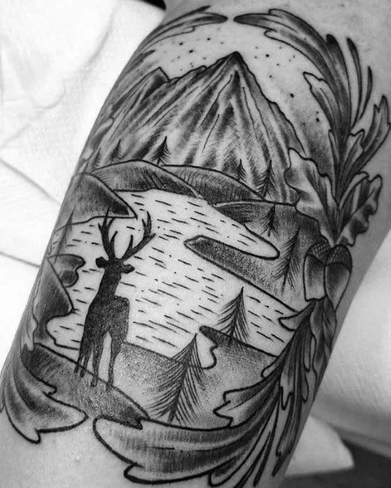40 Lake Tattoo Ideas And Designs
