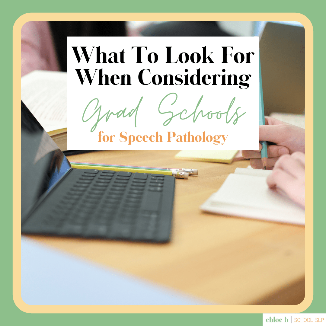 Grad Schools With Speech Pathology What to Look for When Choosing