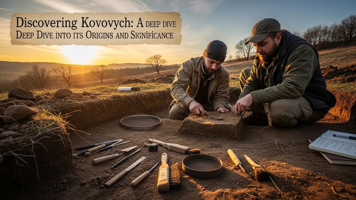 Discovering kovových A Deep Dive into its Origins and Significance