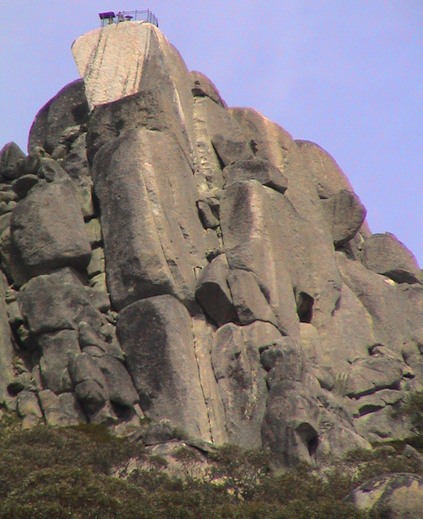 Rock Climbing at the Mt Buffalo, Victoria, Australia