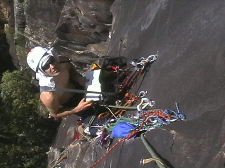 Rock Climbing Tech Tips A Comfortable Hanging Belay