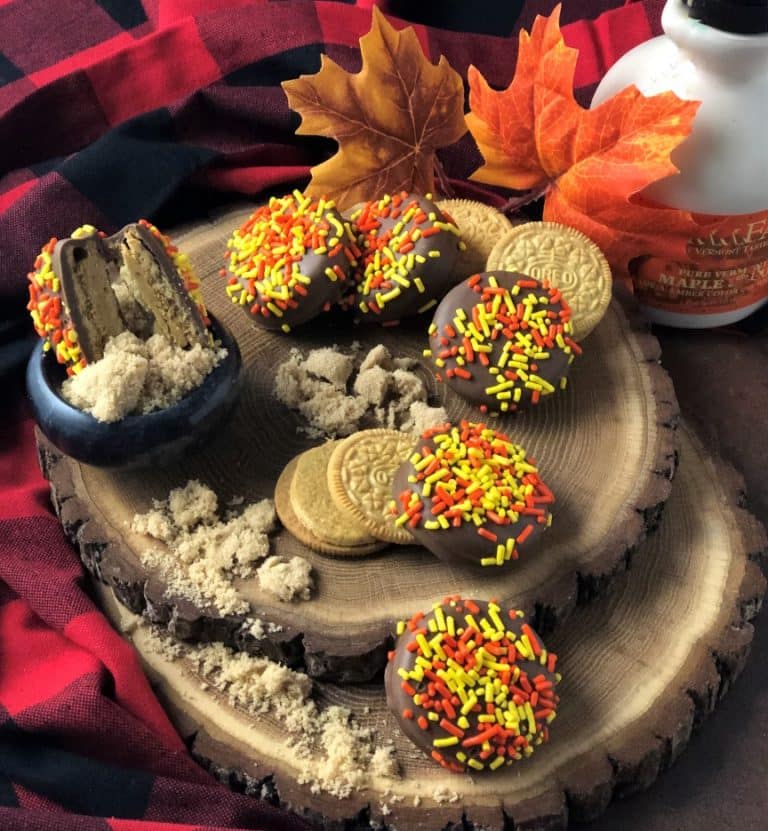 Maple Creme Cookies Covered in Milk Chocolate