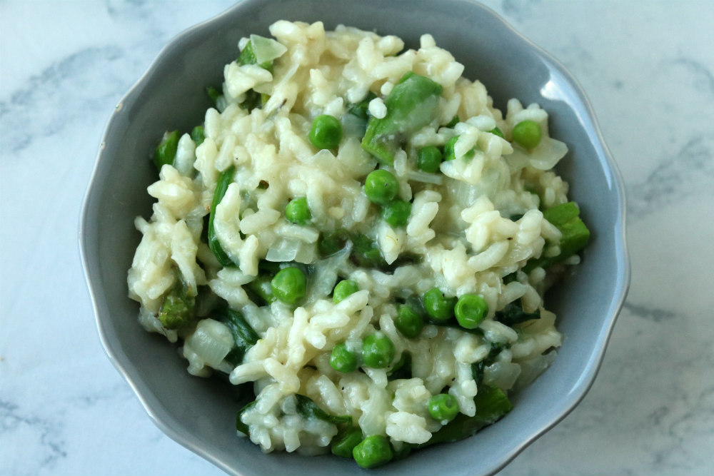 Simple Creamy Vegetable Risotto Chocolate Slopes®
