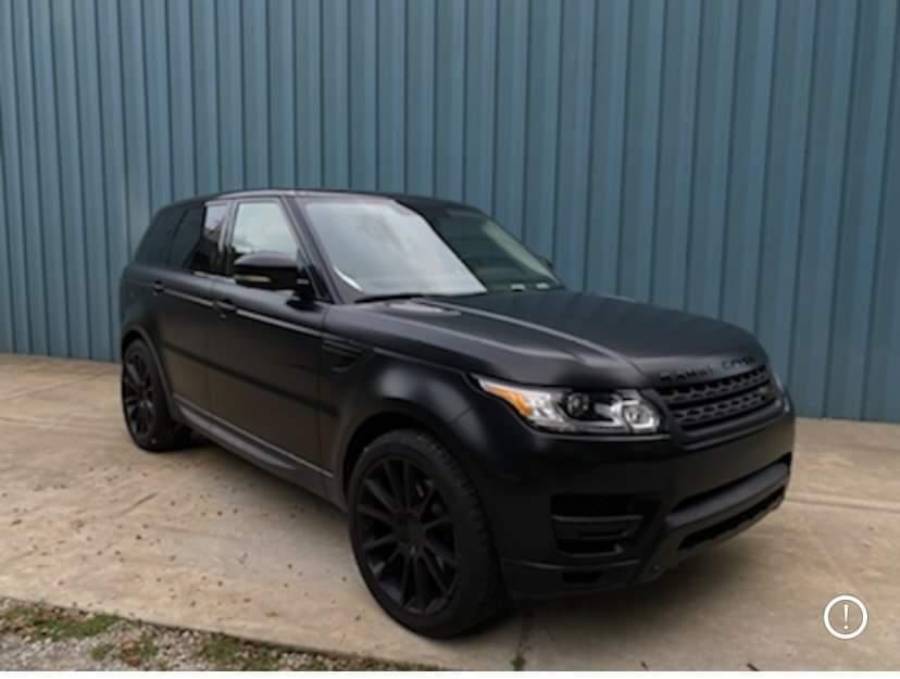 Black Range Rover Rental Atlanta