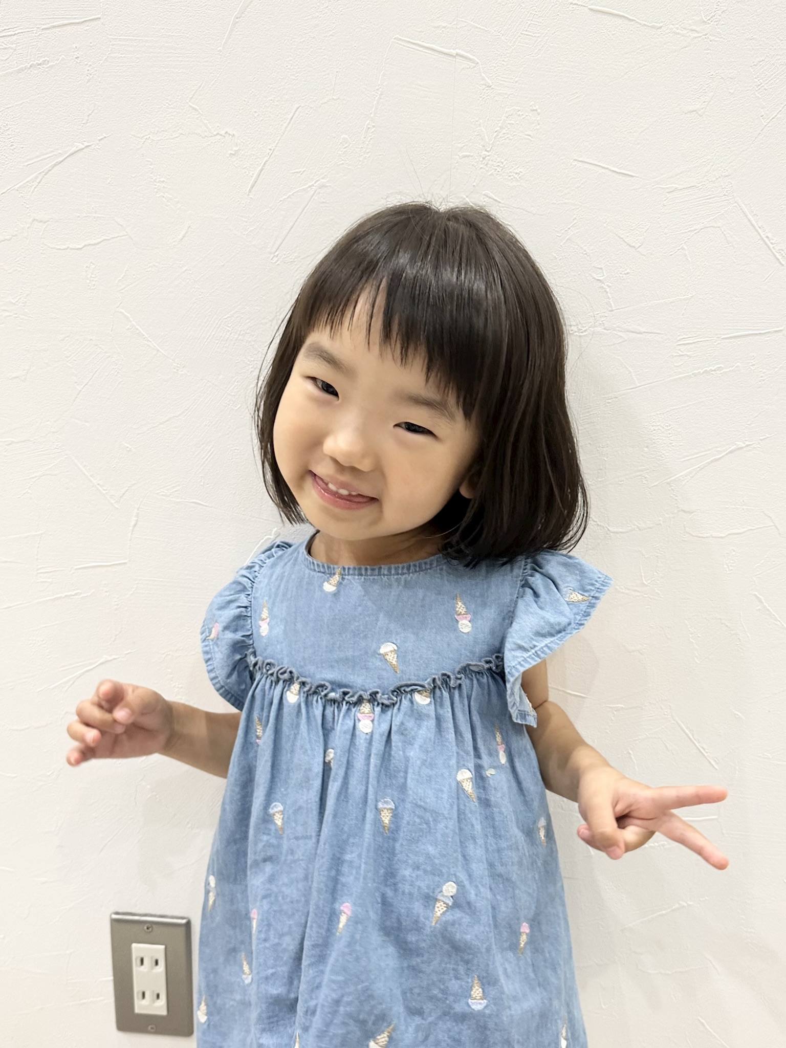 こどもの髪型 ふんわりミディアム チョキ友 こども専門美容室チョッキンズ キッズサロンCHOKKIN'S