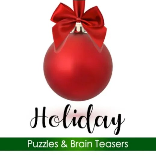 Brain Teasers and Christmas Crossword Puzzle Lesson Plan