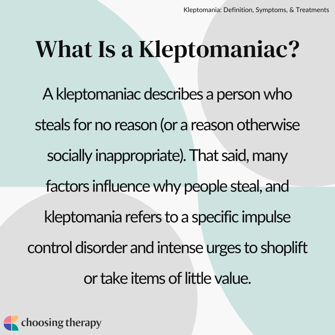 Kleptomania Symptoms, Causes, & Treatments