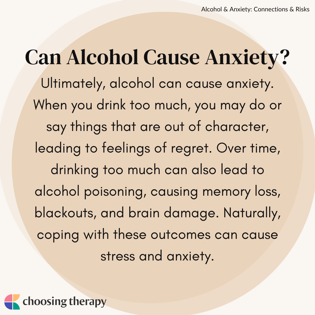Alcohol & Anxiety Connections & Risks
