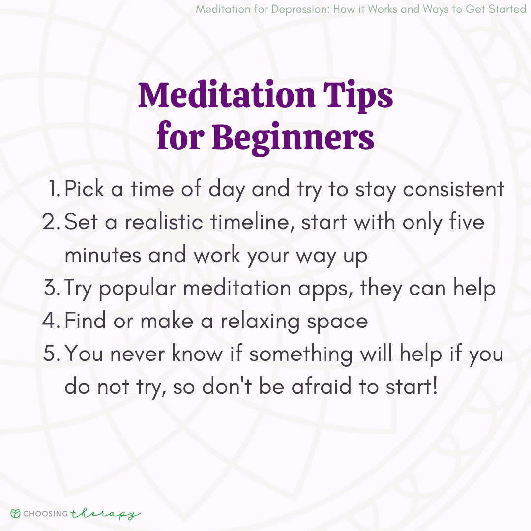 Meditation For Depression How it Works & Tips For Getting Started