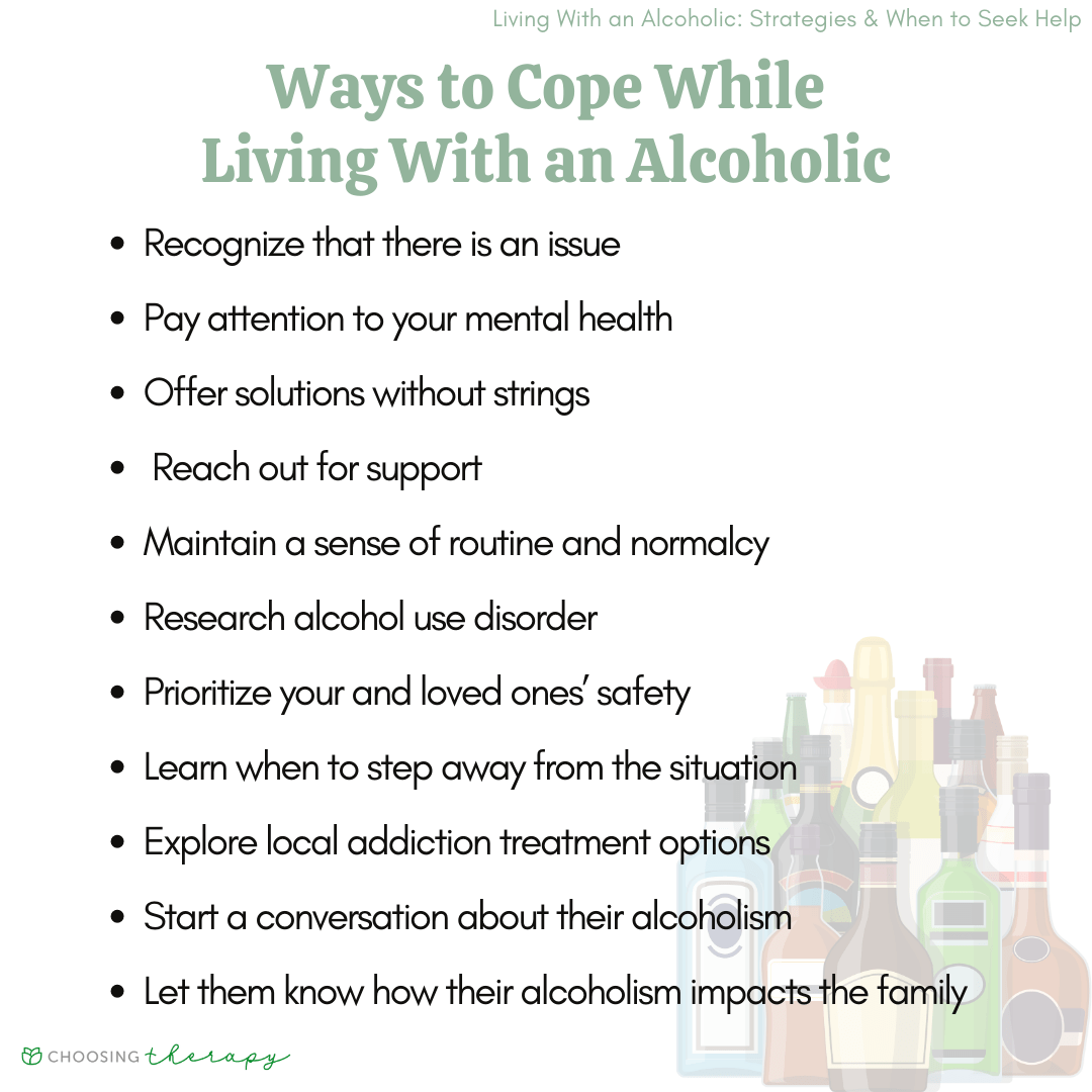 5 Strategies to Try When Living with an Alcoholic