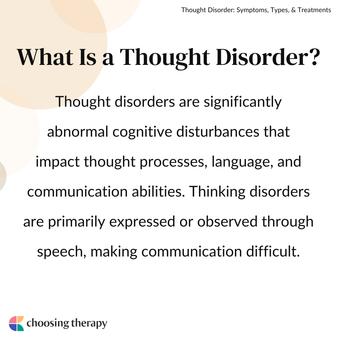 Thought Disorder Symptoms, Types, & Treatments