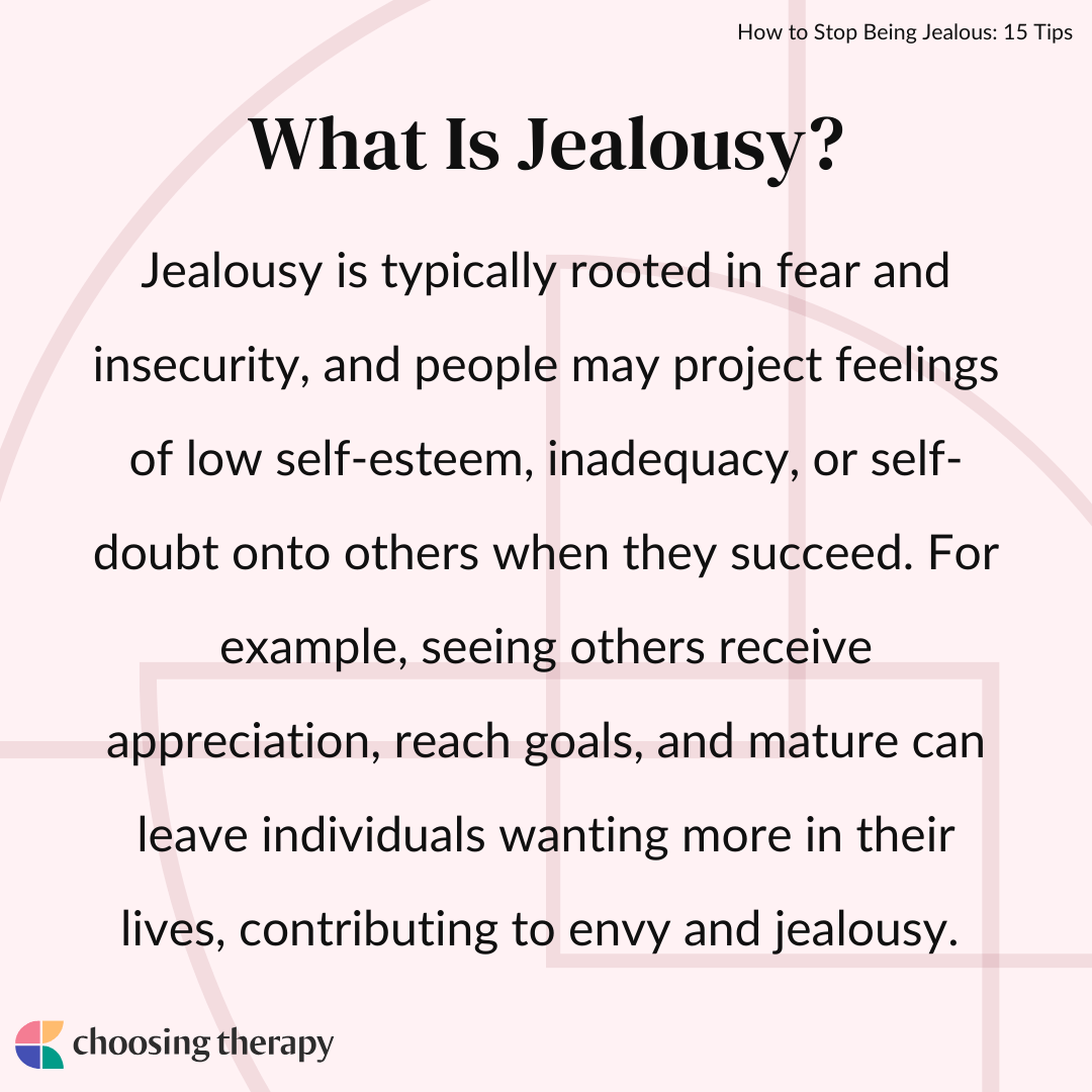 How to Stop Being Jealous 15 Tips