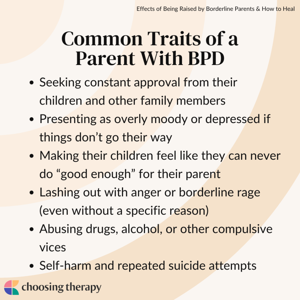 Effects of Being Raised by Borderline Parents & How to Heal