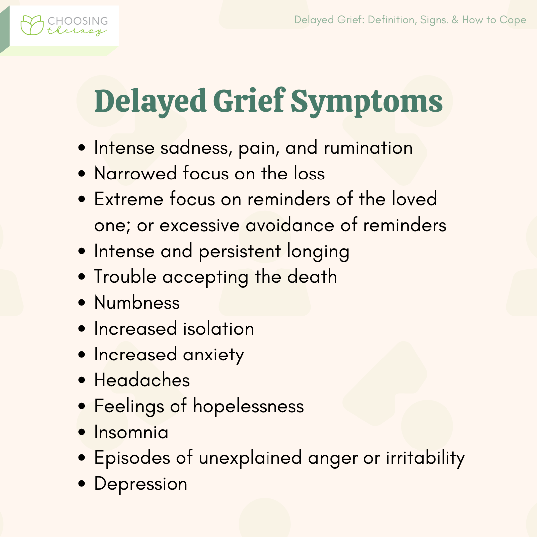 What Is Delayed Grief?