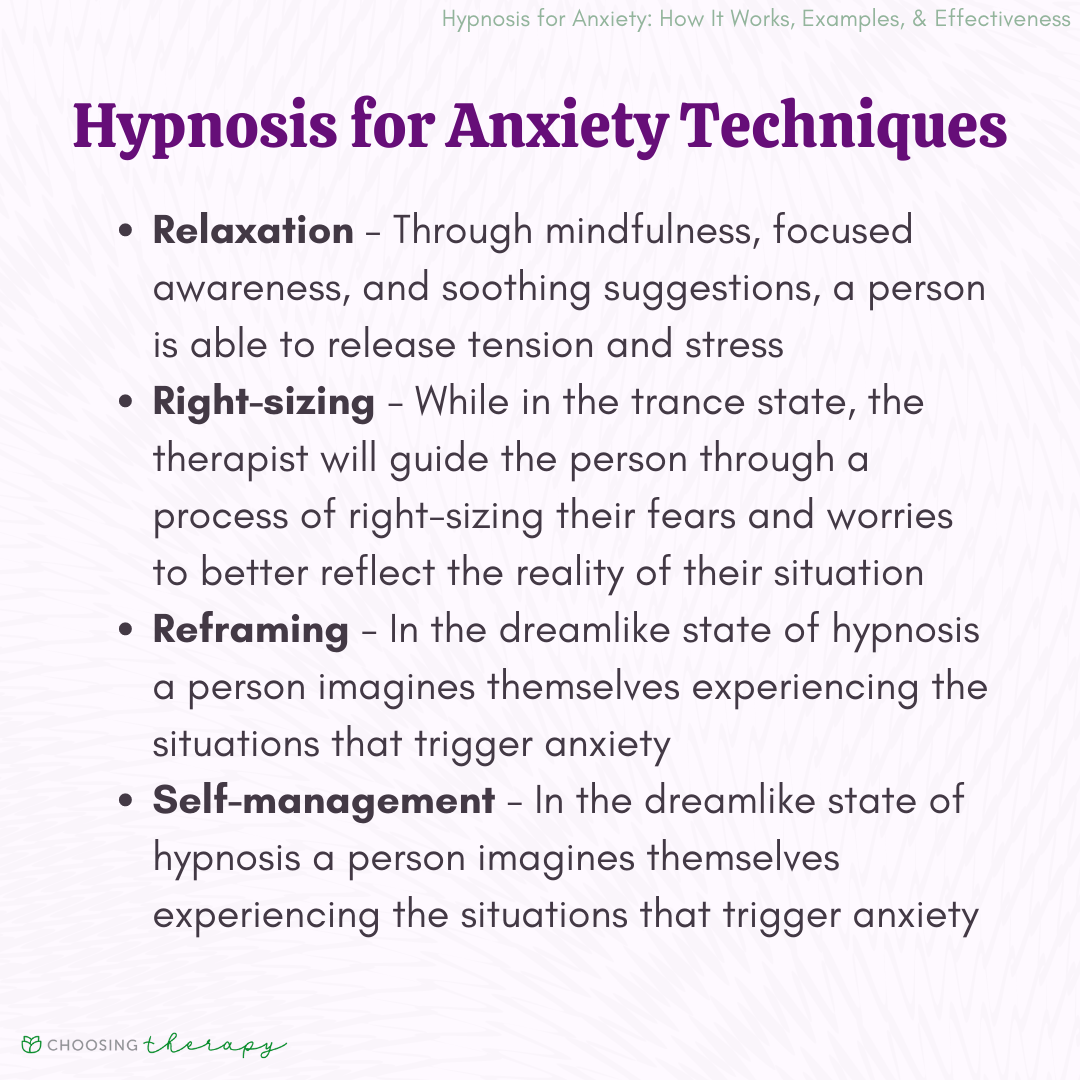Hypnosis for Anxiety How It Works, Examples, & Effectiveness
