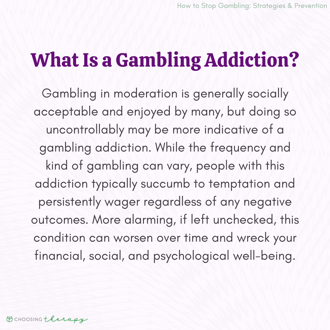 Gambling Addiction Treatment Options