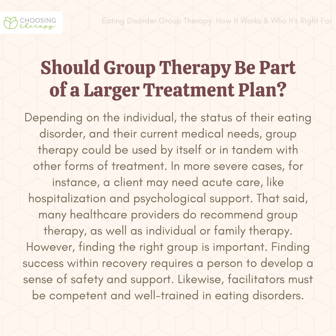 Eating Disorder Group Therapy How It Works & Who It's Right For