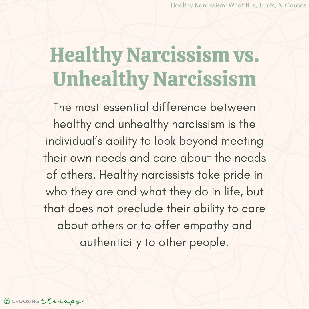 What Is Healthy Narcissism?