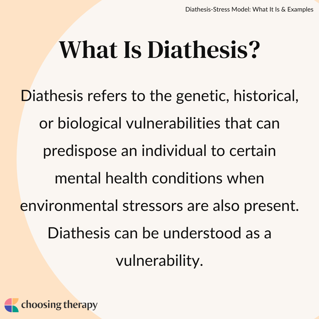 What Is the Diathesis Stress Model?