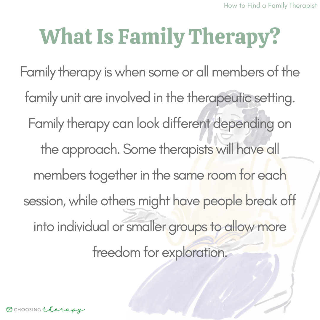 How to Find a Family Therapist