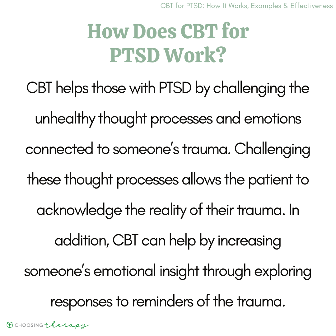 CBT for PTSD How It Works, Examples & Effectiveness