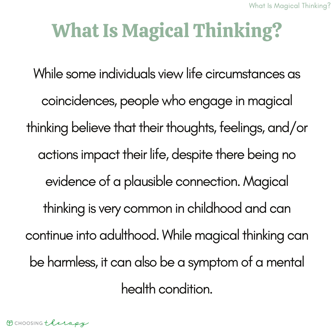 Magical Thinking Definition, Causes, & Concerns