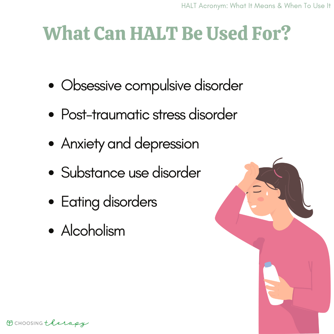 HALT Risk States Hungry, Angry, Lonely, Tired