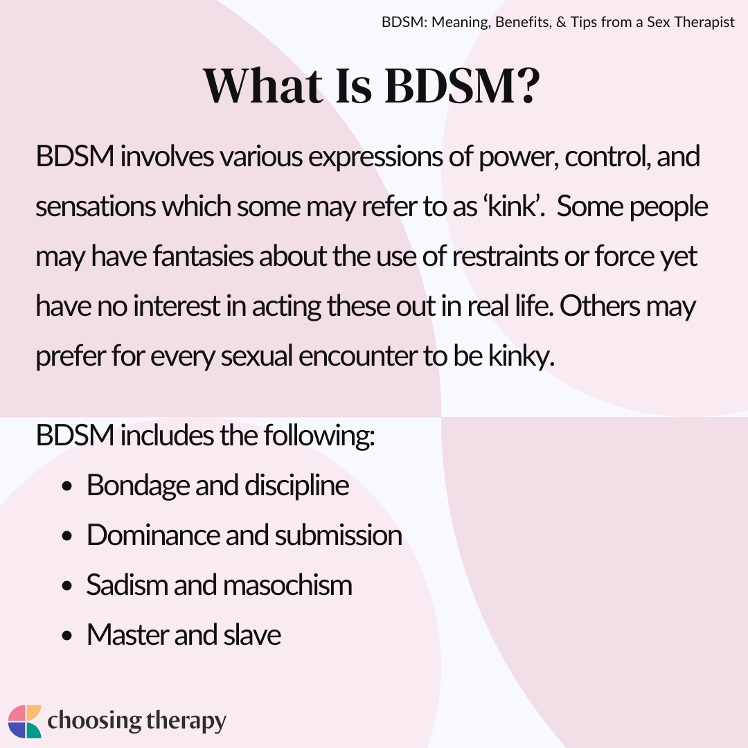 BDSM Meaning, Sex, Lifestyle & Relationships