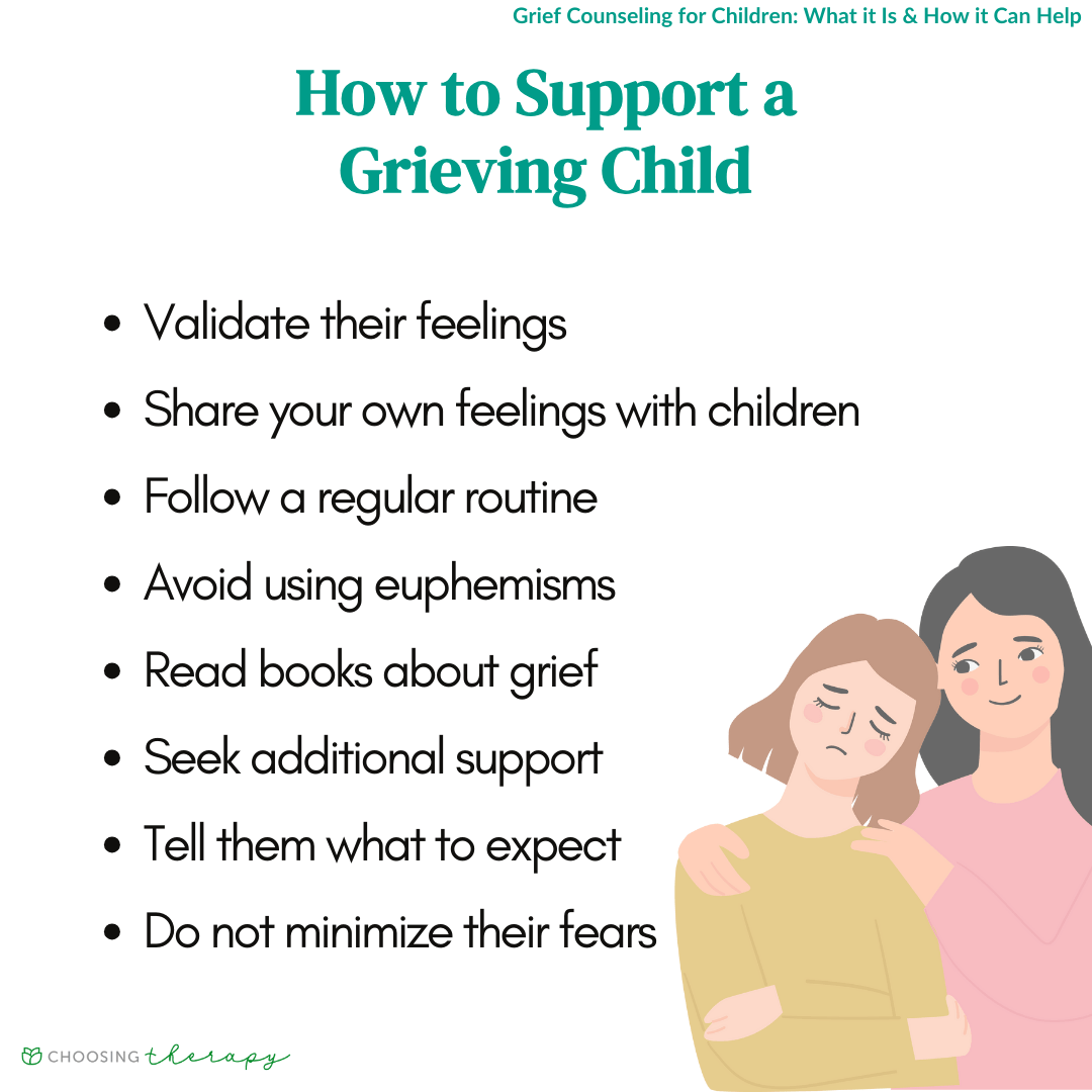 9 Ways Grief Counseling Can Help Your Child
