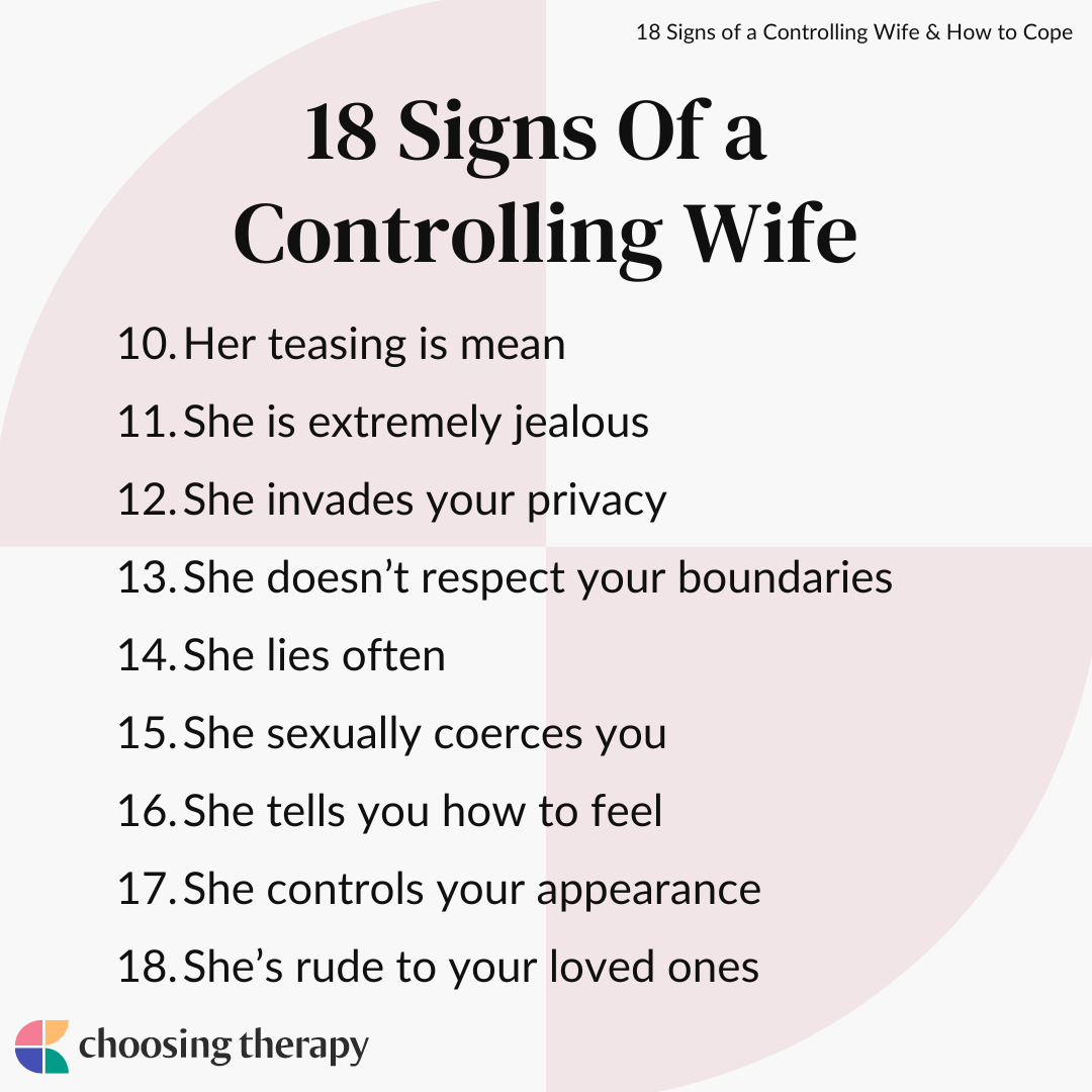 Is It Normal to Have a Controlling Wife?