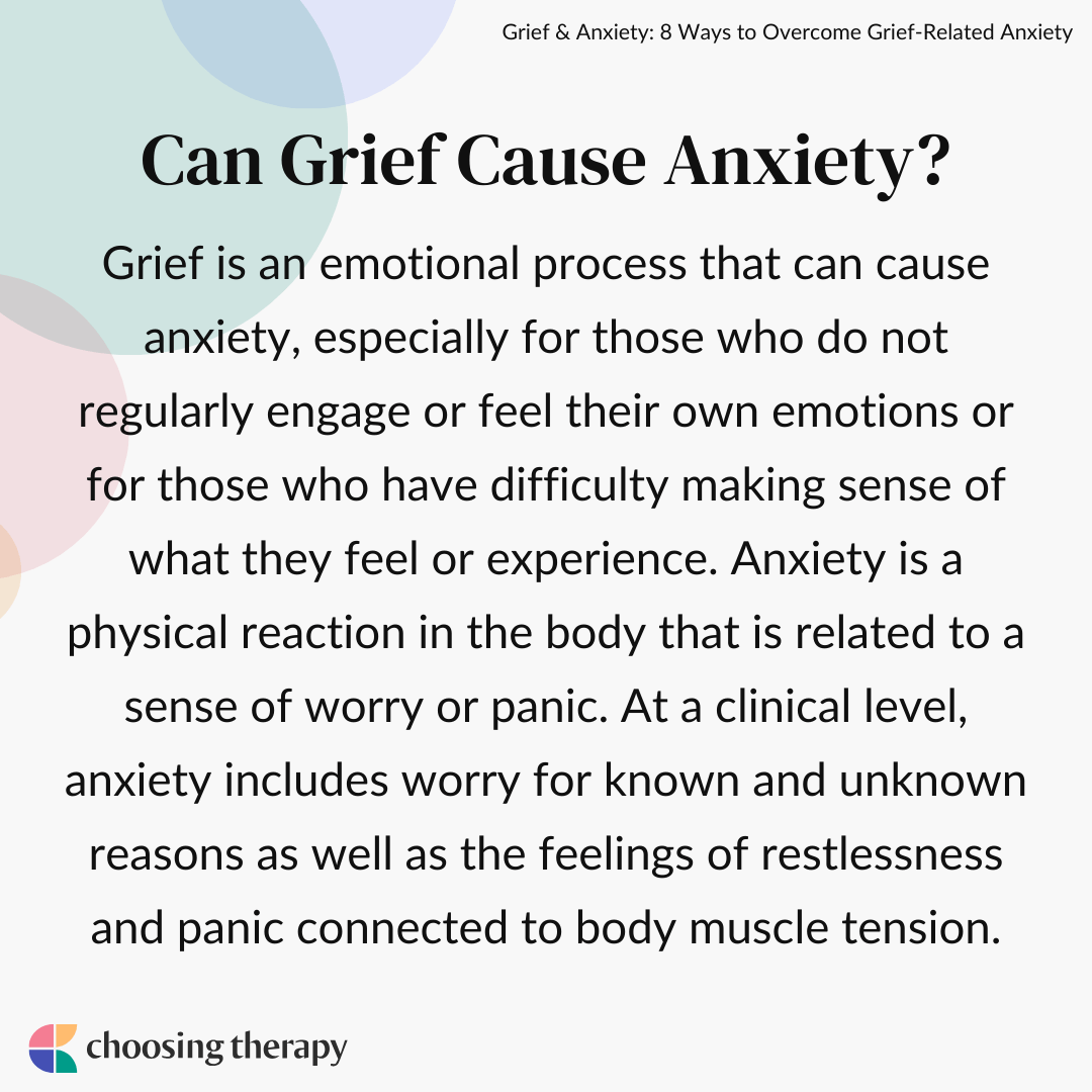 How to Anxiety & Grief & When to Get Help