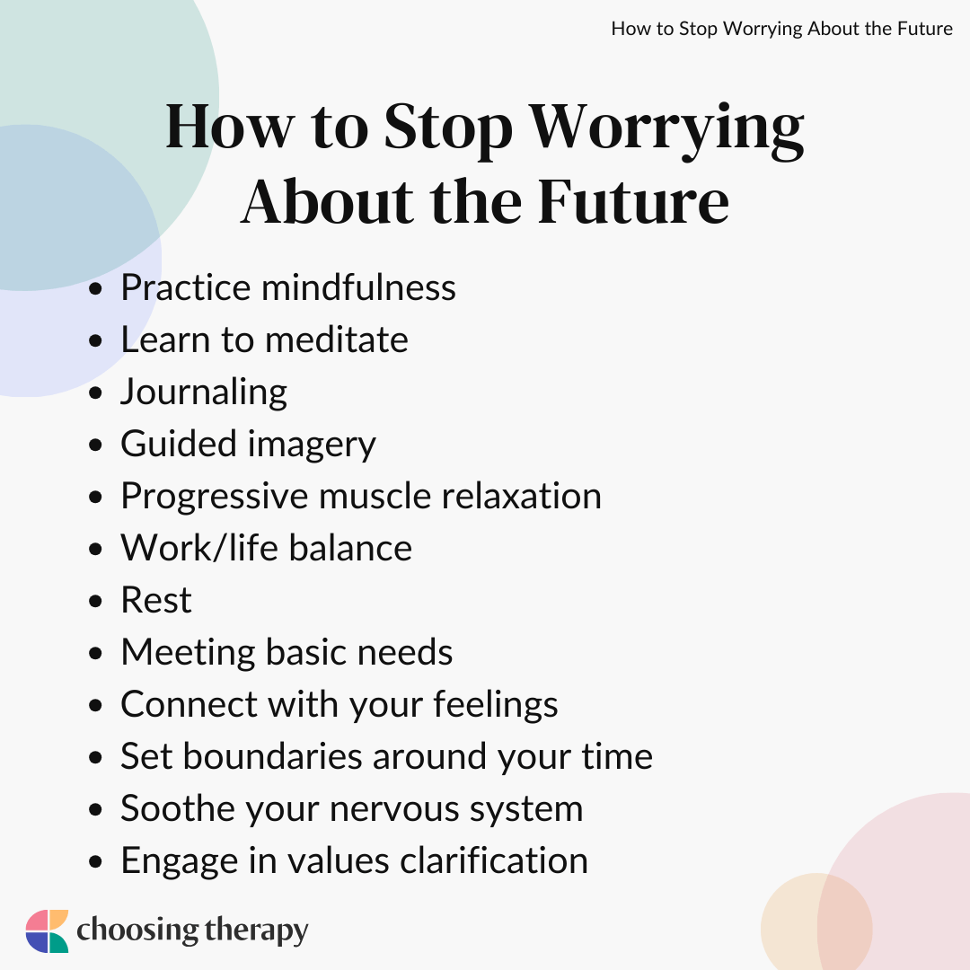 Anxiety About the Future How to Stop Worrying
