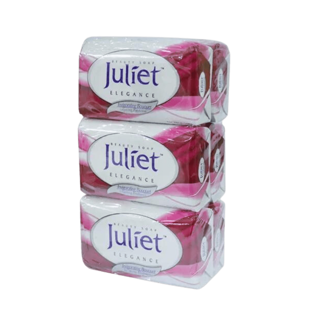 Juliet Beauty Soap Invigorating Bouquet 6pcs , 100g Chopbox