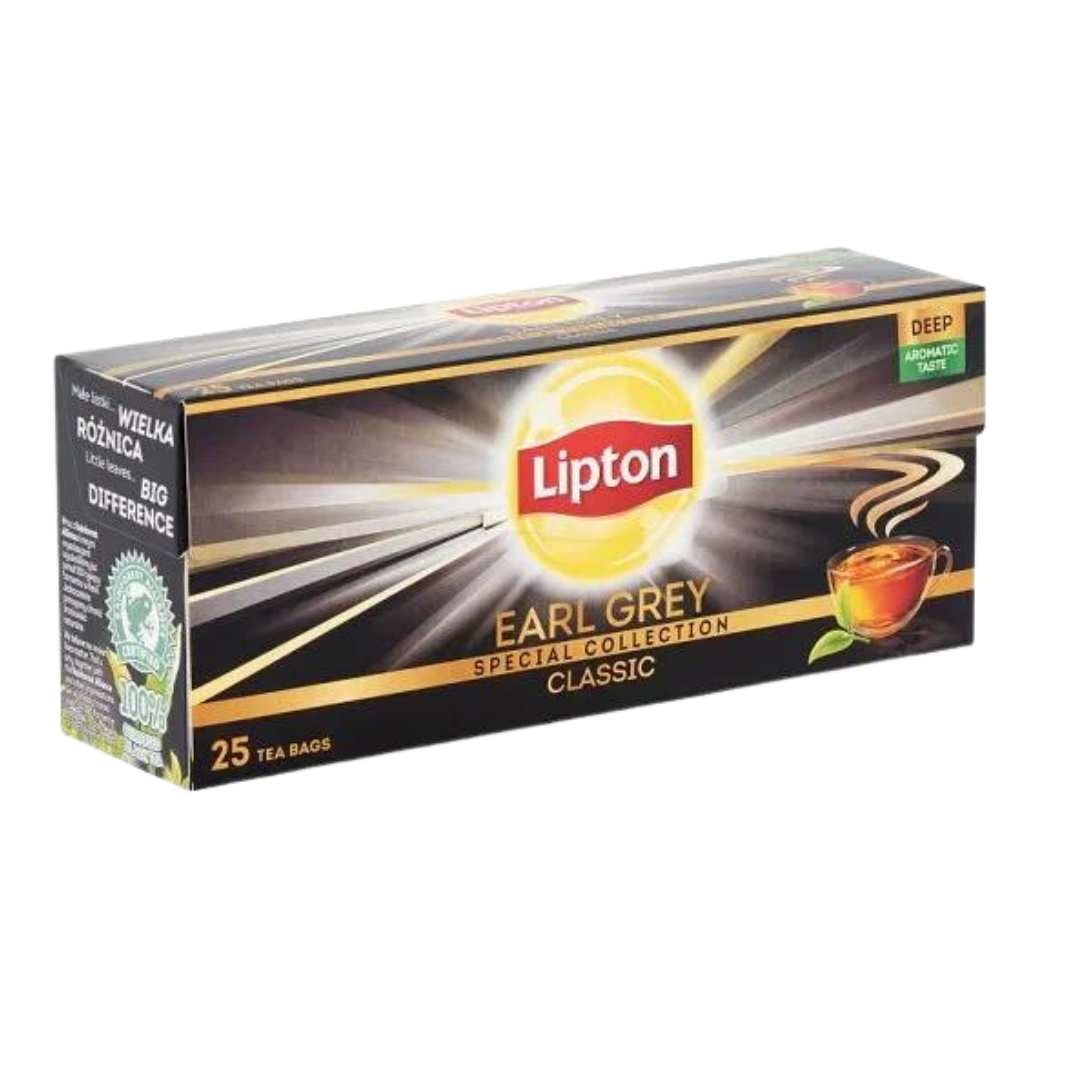 Lipton Earl Grey Tea 25*2g Chopbox